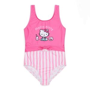 B1G1@50%Off- Sanrio Hello Kitty Girls One-Piece Swimsuit with UPF 50+